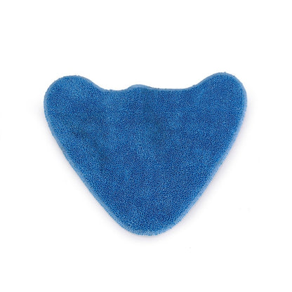 4 PCS Mop Cloth Cover Triangle Twisted Pigtail Mop Replacement Pad for VAX S85-CM(Blue) - Other Accessories by buy2fix | Online Shopping UK | buy2fix