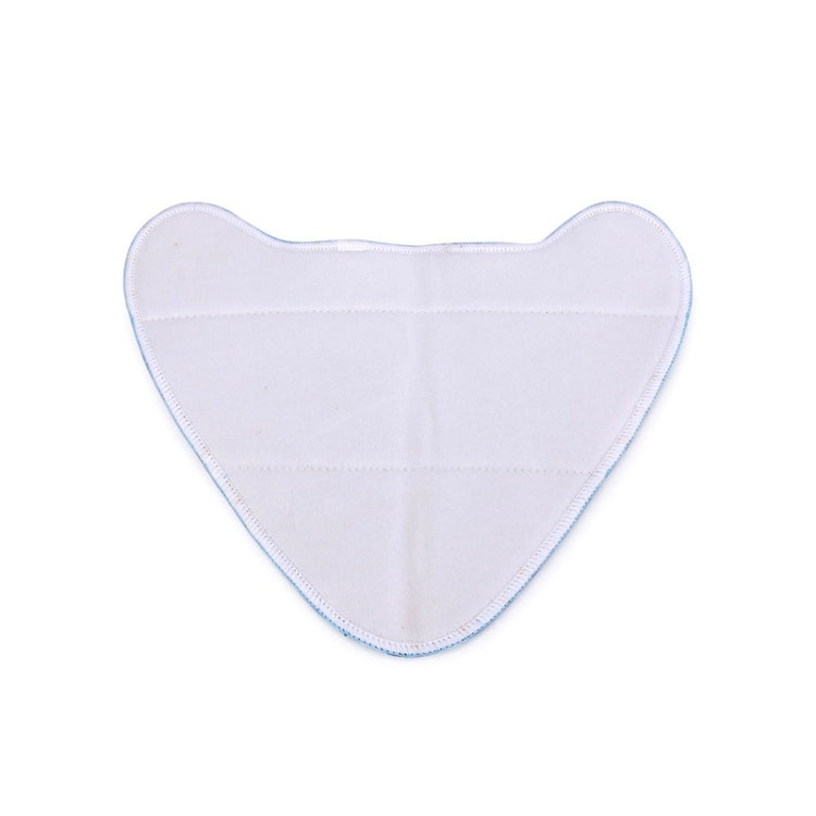4 PCS Mop Cloth Cover Triangle Twisted Pigtail Mop Replacement Pad for VAX S85-CM(Blue) - Other Accessories by buy2fix | Online Shopping UK | buy2fix