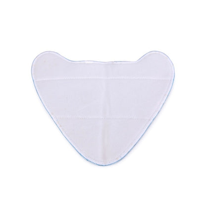4 PCS Mop Cloth Cover Triangle Twisted Pigtail Mop Replacement Pad for VAX S85-CM(Blue) - Other Accessories by buy2fix | Online Shopping UK | buy2fix