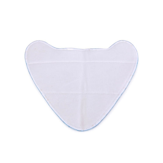4 PCS Mop Cloth Cover Triangle Twisted Pigtail Mop Replacement Pad for VAX S85-CM(Blue) - Other Accessories by buy2fix | Online Shopping UK | buy2fix