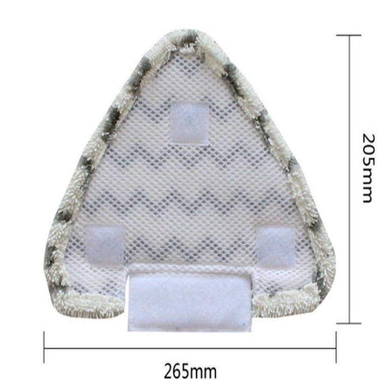 2 PCS Microfiber Triangle Mop Cloth Cover for Shark Steam Mop - For Shark Accessories by buy2fix | Online Shopping UK | buy2fix