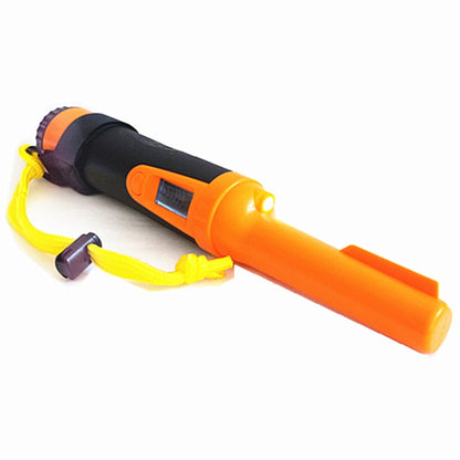 HS-10 Handheld Waterproof Metal Detector LCD Display Metal Positioning Rod(Orange) - Metal Detector by buy2fix | Online Shopping UK | buy2fix