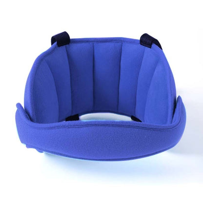 Child Car Seat Head Support Comfortable Safe Sleep Solution Pillows Neck Travel Stroller Soft Cushion (Dark Blue) - Seat Belts & Padding by buy2fix | Online Shopping UK | buy2fix