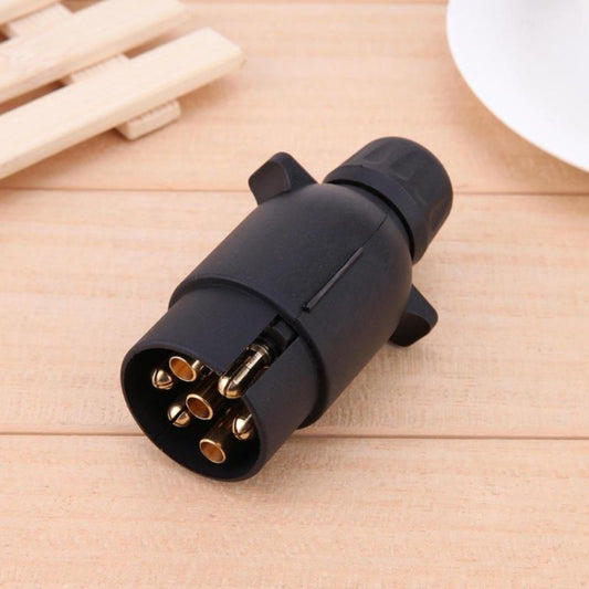 7 Pin Car Trailer Plug Socket 7-Pole Wiring Connector 12V Towbar Towing Caravan Truck Plug Car Electronic RV accessories - Terminal connectors by buy2fix | Online Shopping UK | buy2fix