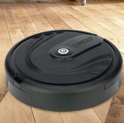 Smart Sweeping Robot Household Hair Cleaner, Specification:Charging Version(Black) by buy2fix