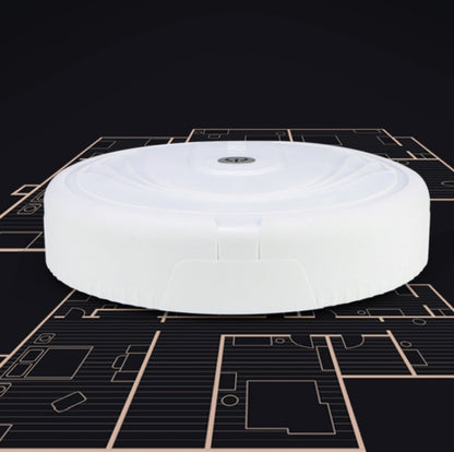 Smart Sweeping Robot Household Hair Cleaner, Specification:Charging Version(White) by buy2fix