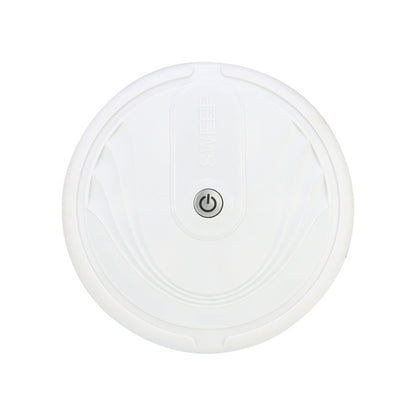 Smart Sweeping Robot Household Hair Cleaner, Specification:Battery Version(White) by buy2fix