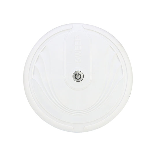 Smart Sweeping Robot Household Hair Cleaner, Specification:Battery Version(White)