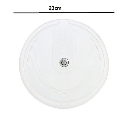Smart Sweeping Robot Household Hair Cleaner, Specification:Battery Version(White) by buy2fix