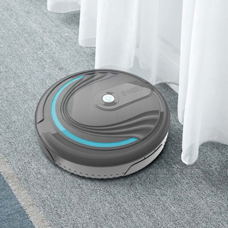 Mini Smart Dust Collector Automatic Household Sweeping Robot, Specification:Chargeable Version(Gray) by buy2fix