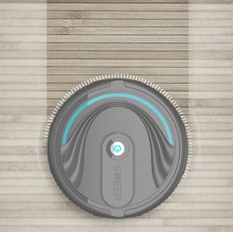 Mini Smart Dust Collector Automatic Household Sweeping Robot, Specification:Chargeable Version(Gray) by buy2fix