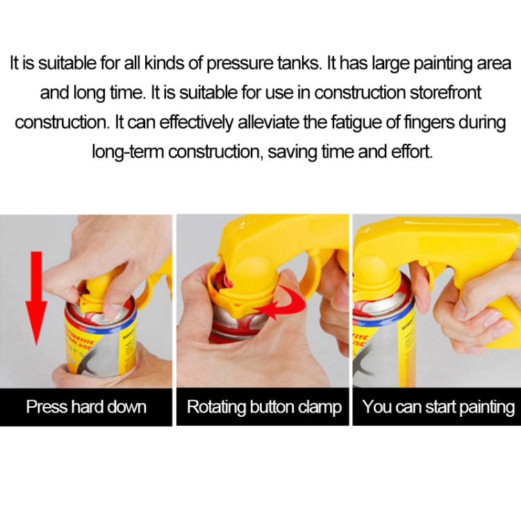 Spray Adaptor Paint Care Aerosol Spray Gun Handle Car Maintenance Tool - Auto Paint Pens by buy2fix | Online Shopping UK | buy2fix
