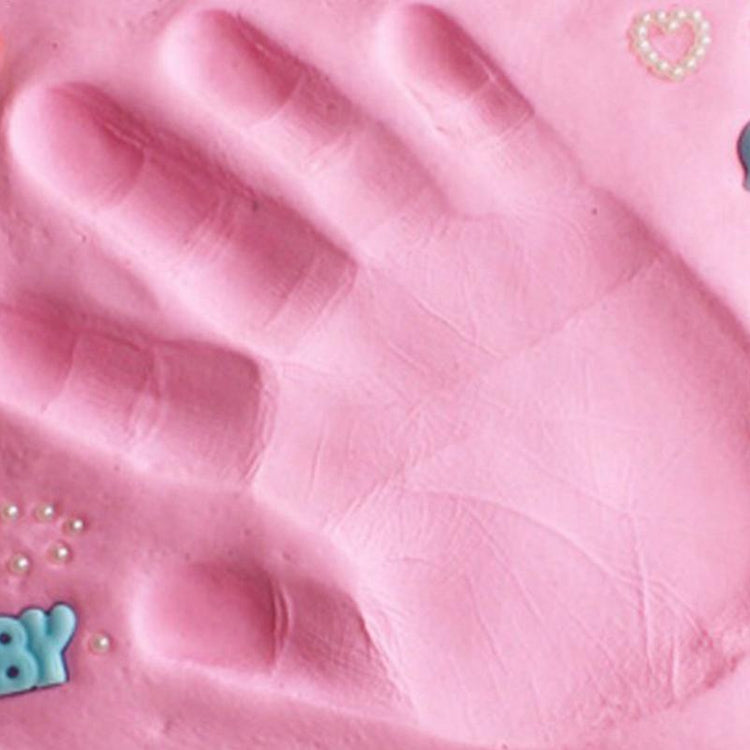 10 PCS Baby Care Air Dry Soft Clay Baby Hand and Foot Inkpad(Blue) - Baby Care by buy2fix | Online Shopping UK | buy2fix