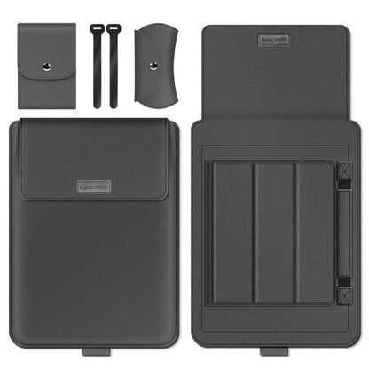 A2 4 in 1 Computer Bracket Liner Bag Storage Bag, Size:11/12 inch(Gray) by buy2fix