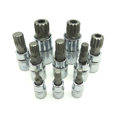 10 In 1 12-Point Socket Wrench Bit Screwdriver Key - Hand Tool Sets by buy2fix | Online Shopping UK | buy2fix
