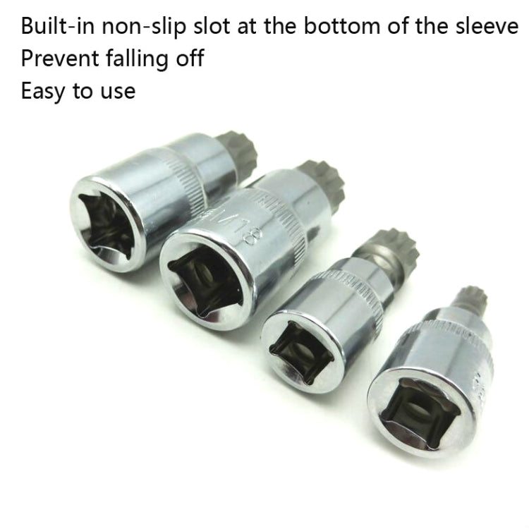 10 In 1 12-Point Socket Wrench Bit Screwdriver Key - Hand Tool Sets by buy2fix | Online Shopping UK | buy2fix