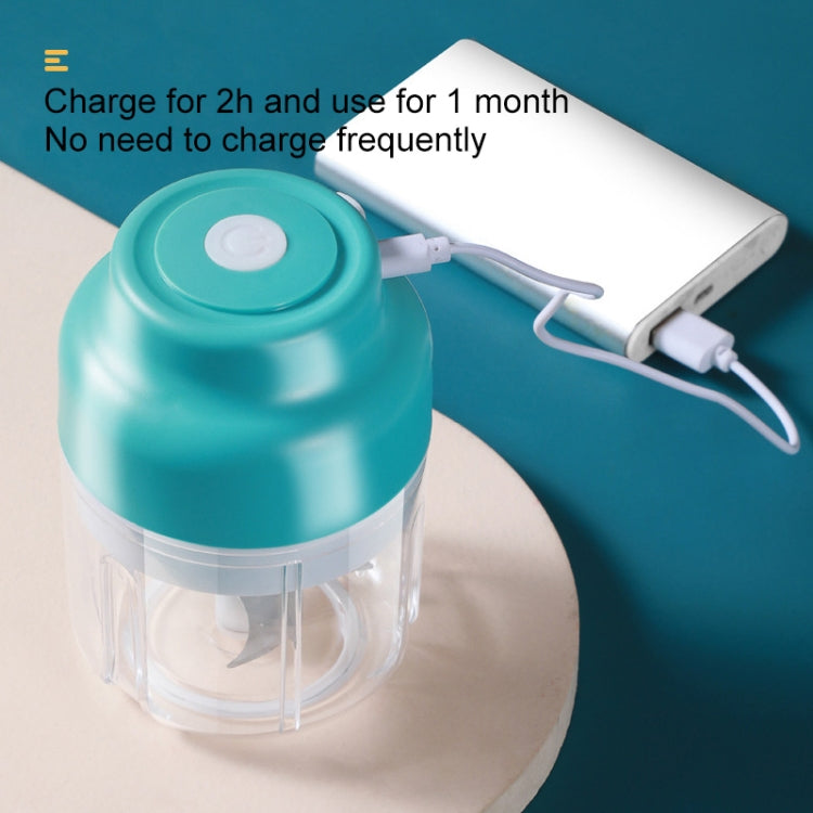 Wireless USB Charging Garlic Machine Baby Food Supplement Machine, Style:250ml Increased Power Minced Meat(Pink) - Stirrer & Squeezer by buy2fix | Online Shopping UK | buy2fix