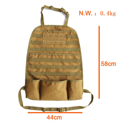 Car Seat Back Storage Hanging Bag(Sand Color) by buy2fix