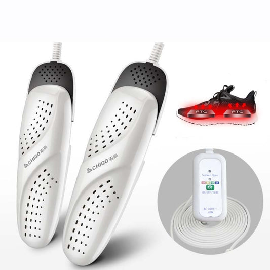 Chigo 220V Shoe Dryer Household Adult And Child Warm Shoe Dryer, CN Plug, Style:Telescopic Timing - Dryers & Accessories by buy2fix | Online Shopping UK | buy2fix