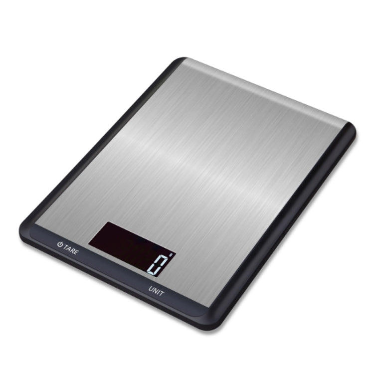 10kg/1g Stainless Steel Kitchen Scale Household Food Electronic Scale(Black) by buy2fix