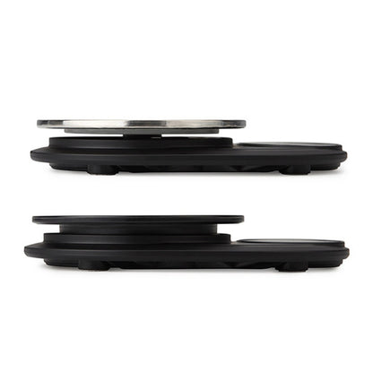 Home Kitchen Electronic Scale High Precision Stainless Steel Jewelry Scale, Style:Hemming, Specification:3kg/0.1g by buy2fix