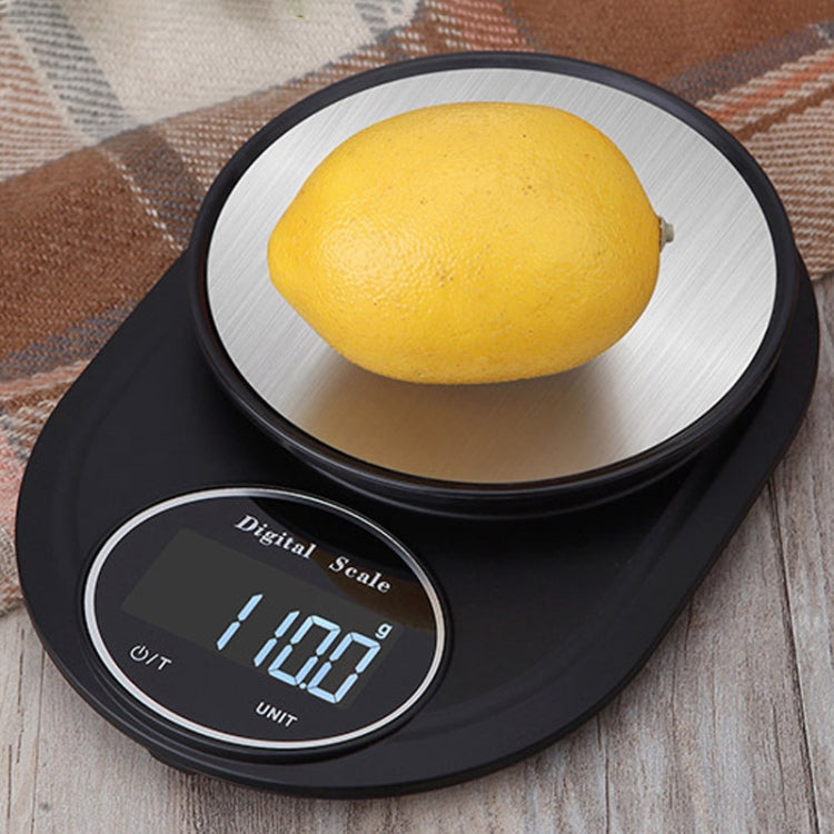 Home Kitchen Electronic Scale High Precision Stainless Steel Jewelry Scale, Style:No Edging, Specification:3kg/0.1g by buy2fix