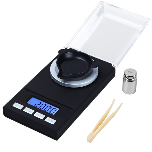 20g/0.001g High-Precision Portable Jewelry Scale Mini Electronic Scale Precision Carat Electronic Scale by buy2fix