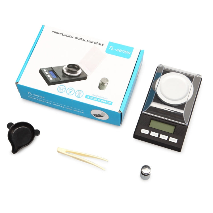 20g/0.001g High-Precision Portable Jewelry Scale Mini Electronic Scale Precision Carat Electronic Scale by buy2fix