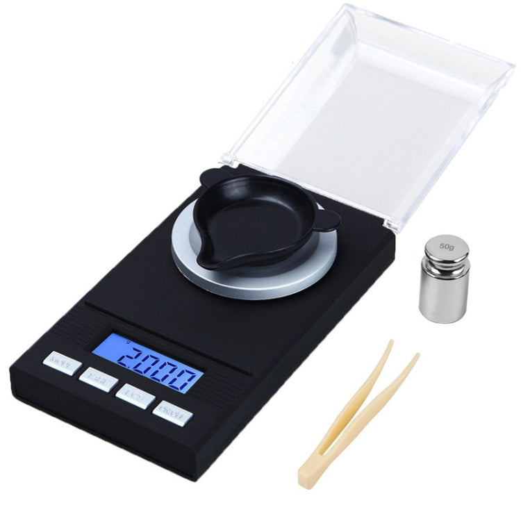 100g/0.001g High-Precision Portable Jewelry Scale Mini Electronic Scale Precision Carat Electronic Scale by buy2fix