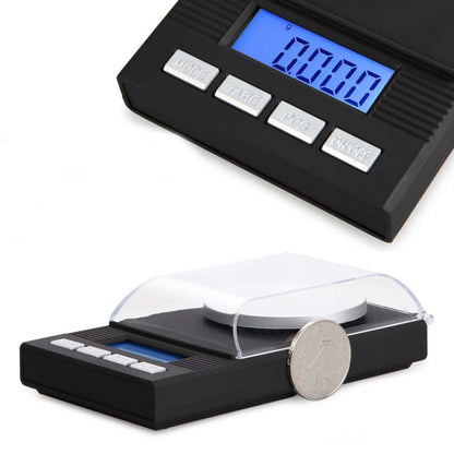 100g/0.001g High-Precision Portable Jewelry Scale Mini Electronic Scale Precision Carat Electronic Scale by buy2fix