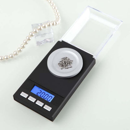 100g/0.001g High-Precision Portable Jewelry Scale Mini Electronic Scale Precision Carat Electronic Scale by buy2fix