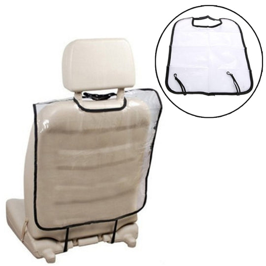 Protecteur de couverture arrière de siège de voiture, 2 pièces, tapis de protection pour enfants, housses de siège de voiture, tapis de protection Automobile (Transparent)