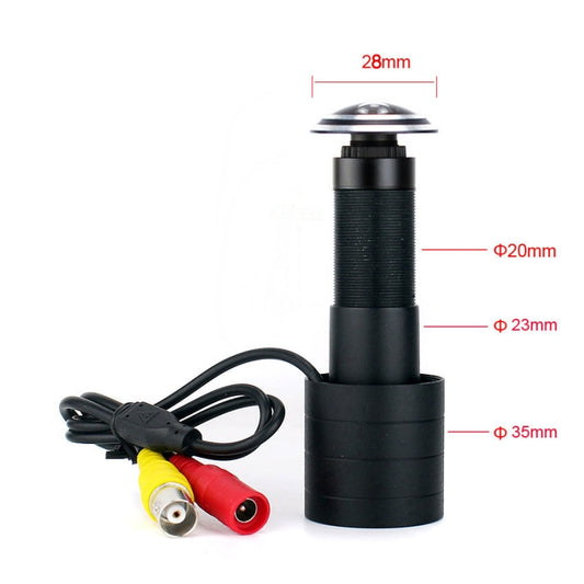 800TVL CVBS Analog Door Cat Eye Color Wide View Door Viewer Camera Adjustable Home Security Camera - Camera Lens by buy2fix | Online Shopping UK | buy2fix