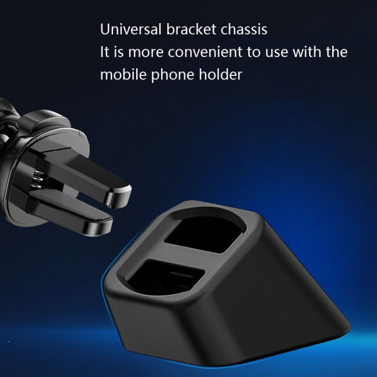 5 PCS Car Phone Holder Base Universal Car Air Outlet Clip Bracket Base, Colour: Red by buy2fix