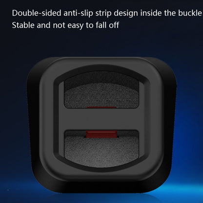 5 PCS Car Phone Holder Base Universal Car Air Outlet Clip Bracket Base, Colour: Silver Reflective by buy2fix