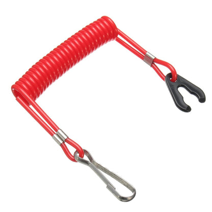 Universal Boat Outboard Engine Motor Kill Stop Switch Safety Tether Lanyard Motorcycle Switches - Electrical System by buy2fix | Online Shopping UK | buy2fix