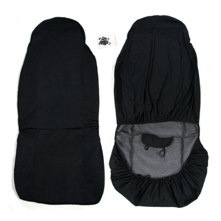 Universal Car Seat Cover Durable Automotive Double Mesh Covers Cushion Car Seat Protector(Black) by buy2fix