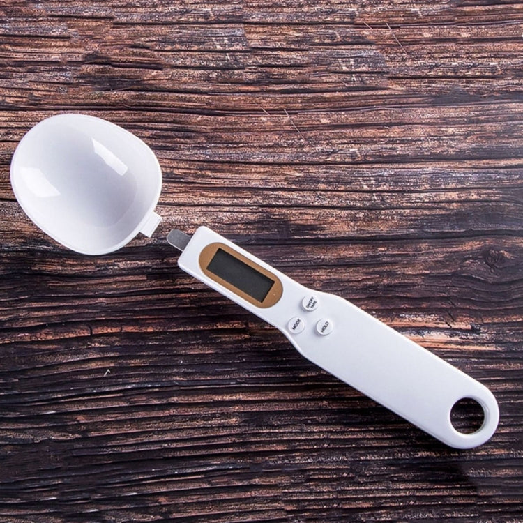 ABS Electronic Measuring Spoon Spoon Weighing Measuring Tool, Specification: 500g/0.1g, Colour: White by buy2fix