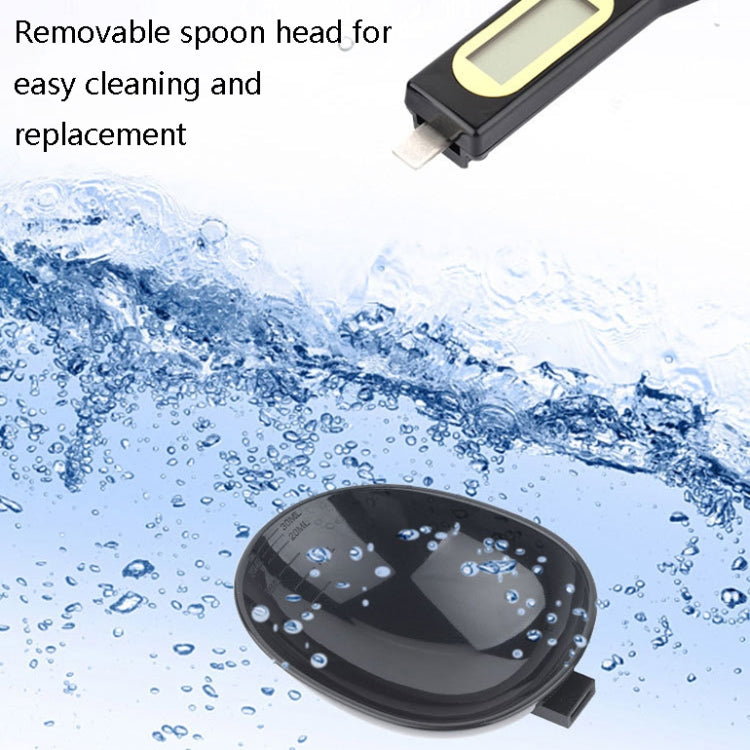 ABS Electronic Measuring Spoon Spoon Weighing Measuring Tool, Specification: 500g/0.1g, Colour: White by buy2fix
