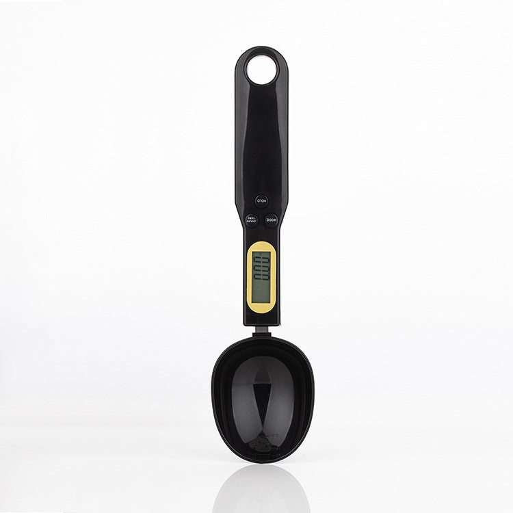ABS Electronic Measuring Spoon Spoon Weighing Measuring Tool, Specification: 500g/0.1g, Colour: Black by buy2fix