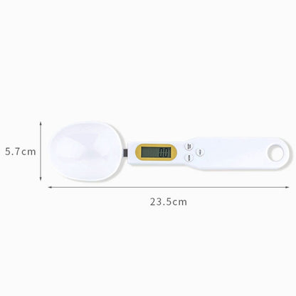 ABS Electronic Measuring Spoon Spoon Weighing Measuring Tool, Specification: 500g/0.1g, Colour: Black by buy2fix
