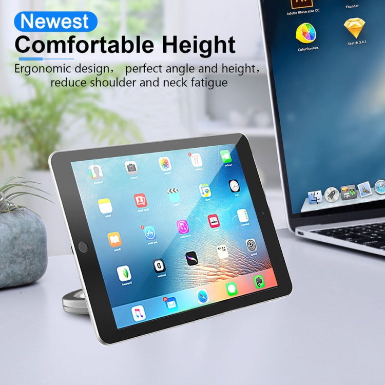 Two-in-one Multifunctional Wall-mounted Desktop Phone Computer Bracket(Black Nano Stickers) - Shower & Wall Mounts by buy2fix | Online Shopping UK | buy2fix