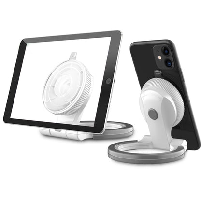 Two-in-one Multifunctional Wall-mounted Desktop Phone Computer Bracket(Black Nano Stickers) - Shower & Wall Mounts by buy2fix | Online Shopping UK | buy2fix