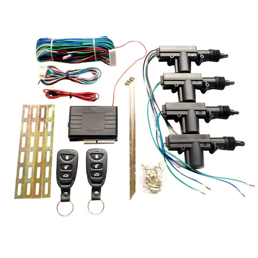 7pcs /Set Car Remote Control Central Lock Keyless Entry System With Motor, External Speaker, Double Flashing Prompt - Remote Control by buy2fix | Online Shopping UK | buy2fix