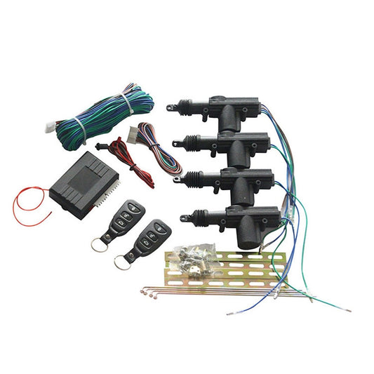 7pcs /Set Car Remote Control Central Lock Keyless Entry System With Motor, External Speaker, Double Flashing Prompt - Remote Control by buy2fix | Online Shopping UK | buy2fix