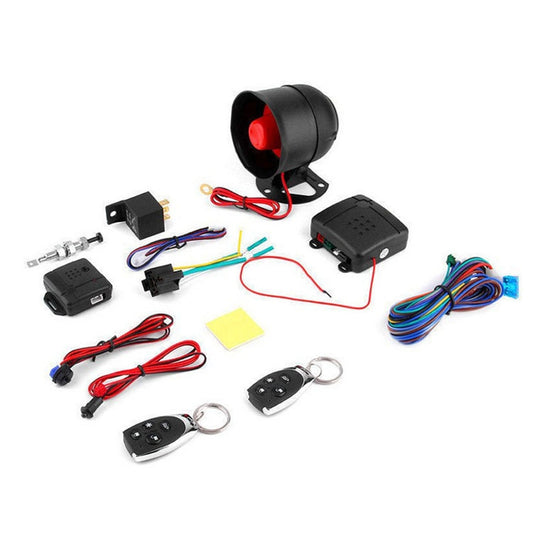 8pcs /Set Car Alarm Remote Control Alarm With Alarm Horn - Security Alarm System by buy2fix | Online Shopping UK | buy2fix