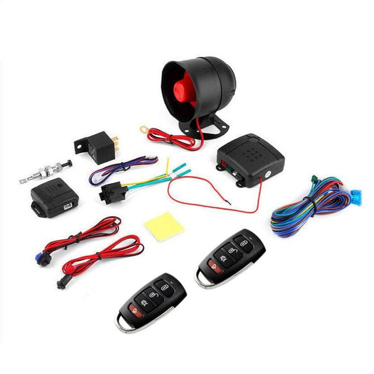 8pcs /Set Universal Car Alarm Horn Collision Alarm System Alarm Remote Control - Security Alarm System by buy2fix | Online Shopping UK | buy2fix