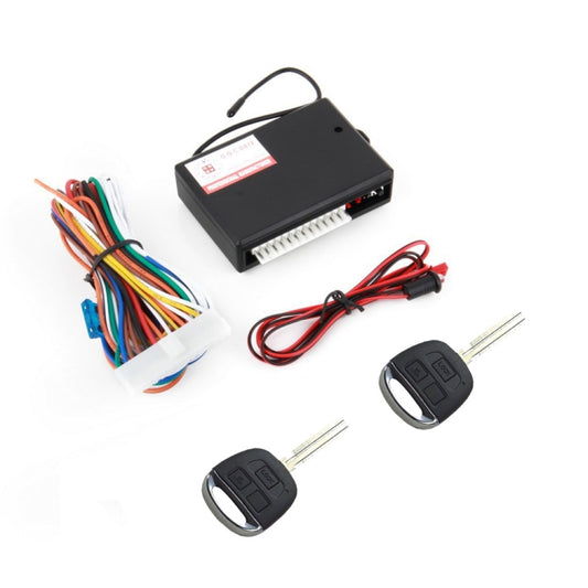 3pcs /Set Car Keyless Entry Remote Control Central Lock Straight Key Blade With Tail Box And Window Lift Function - Remote Control by buy2fix | Online Shopping UK | buy2fix