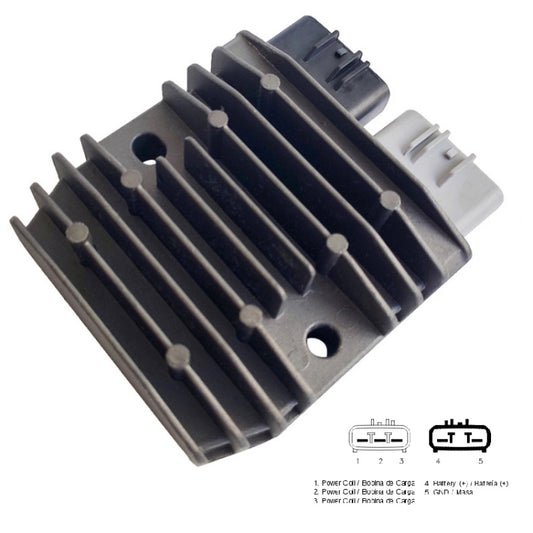 60A 2001G.1 Motorcycle Rectifier For FH020AA FH010AA SH775AA Mosfet Yamaha FZ07 - Voltage Stabilizer by buy2fix | Online Shopping UK | buy2fix