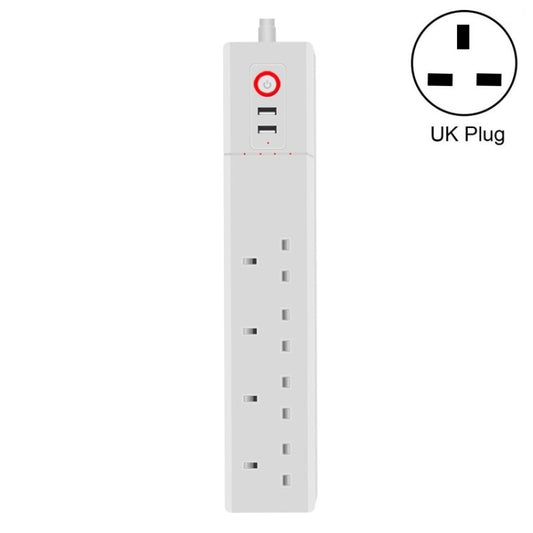 Home Office Wifi Mobile Phone Remote Control Timer Switch Voice Control Power Strip, Line length: 1.5m(UK Plug) - Smart Socket by buy2fix | Online Shopping UK | buy2fix